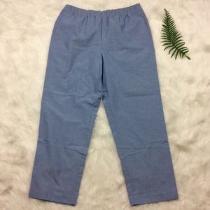 Alfred Dunner blue pants, size 14
